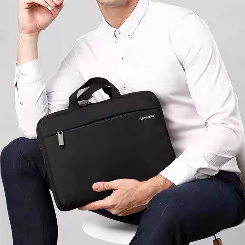 Handbags - SAMSONITE Fabric Briefcase, Handbag Regular Unisex