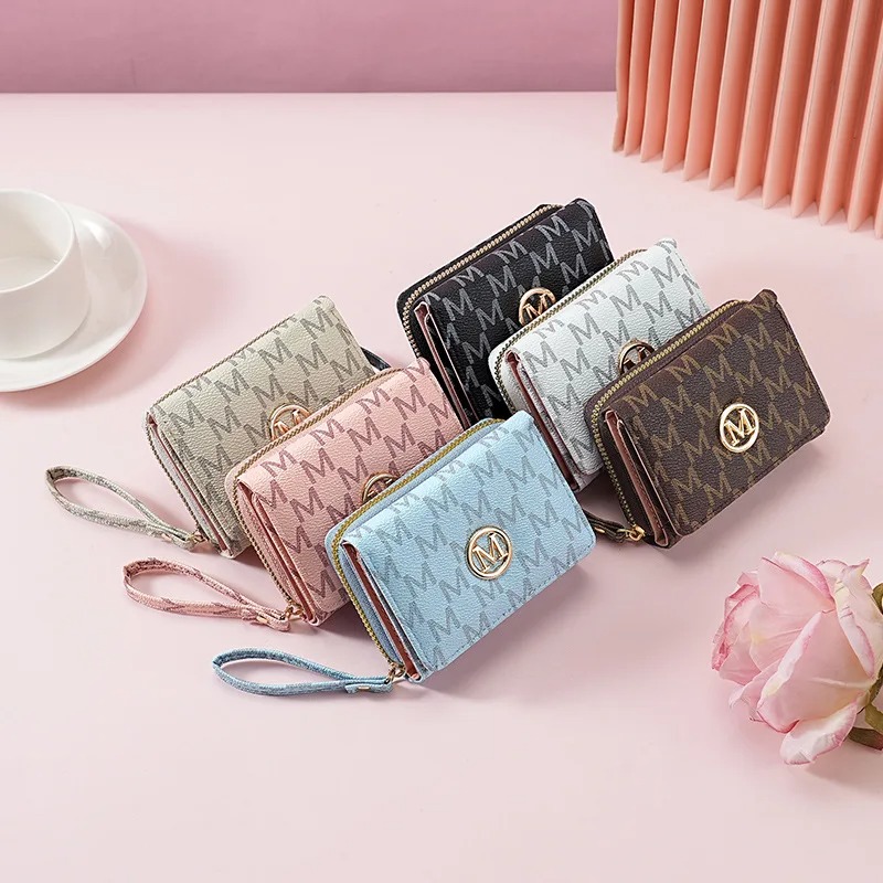 Threefold Zipper Wallet with L - Wallets review and price