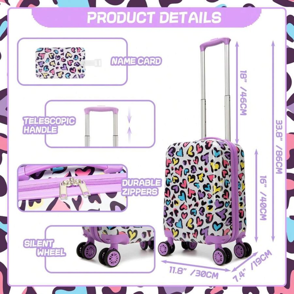 2 Piece Luggage Set With Spinn - Expandable Hard Shell Luggage Set review and price