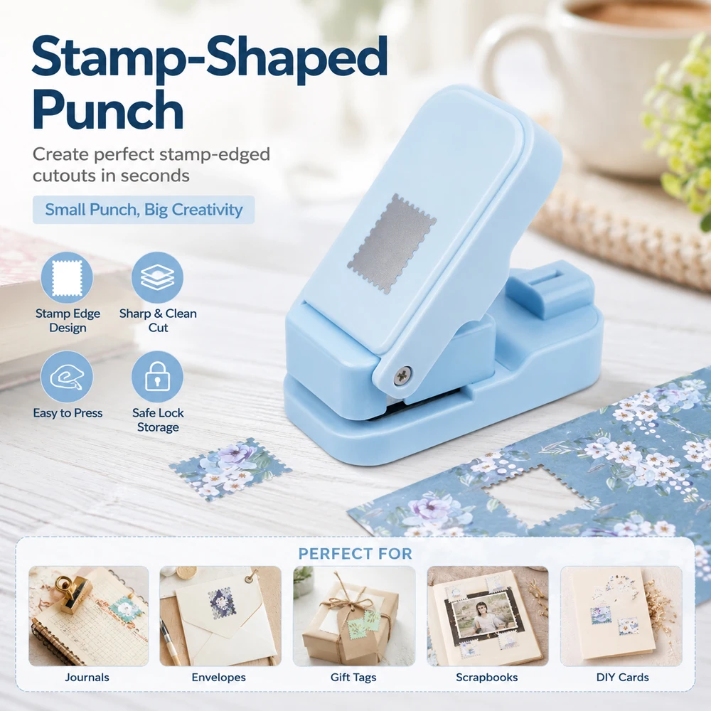 Postage Stamp Edge Paper Punch - Handbags review and price