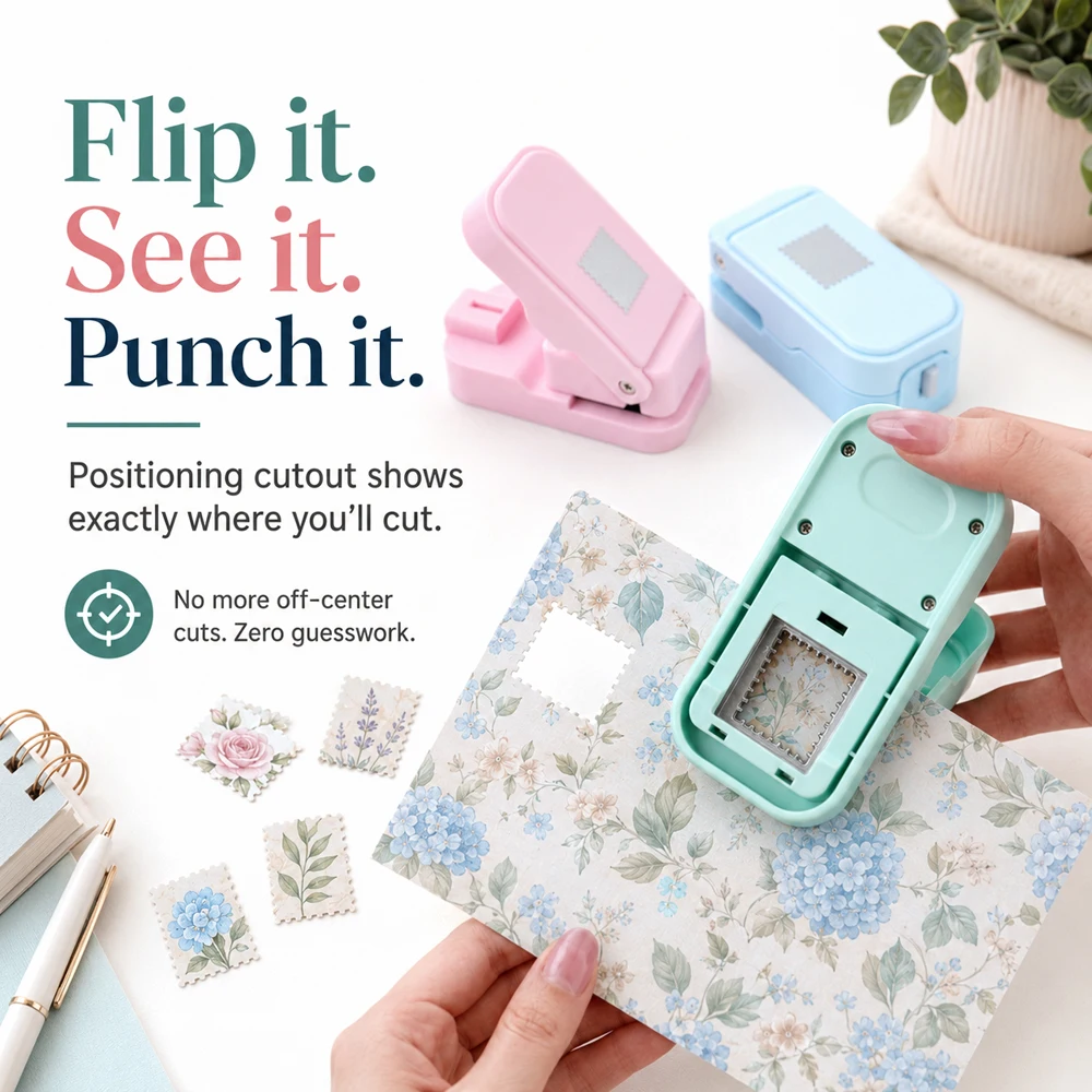 Postage Stamp Edge Paper Punch - Handbags review and price