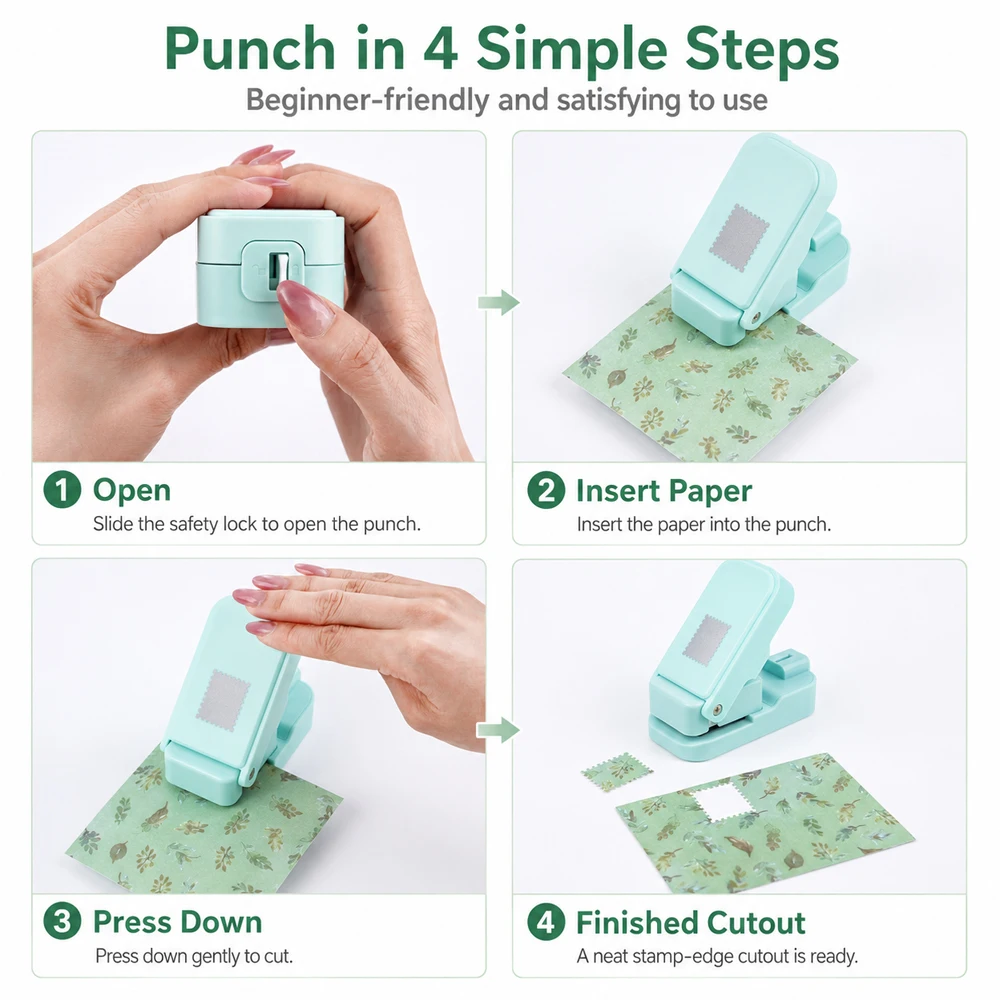 Postage Stamp Edge Paper Punch - Handbags review and price