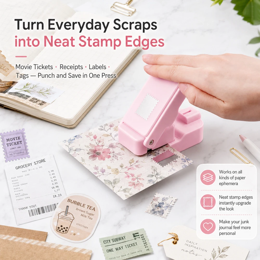 Postage Stamp Edge Paper Punch - Handbags review and price