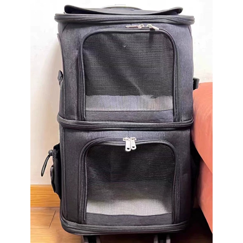 Hanbang Double Layer Pet Rolli - Foldable Rolling Luggage Bag review and price