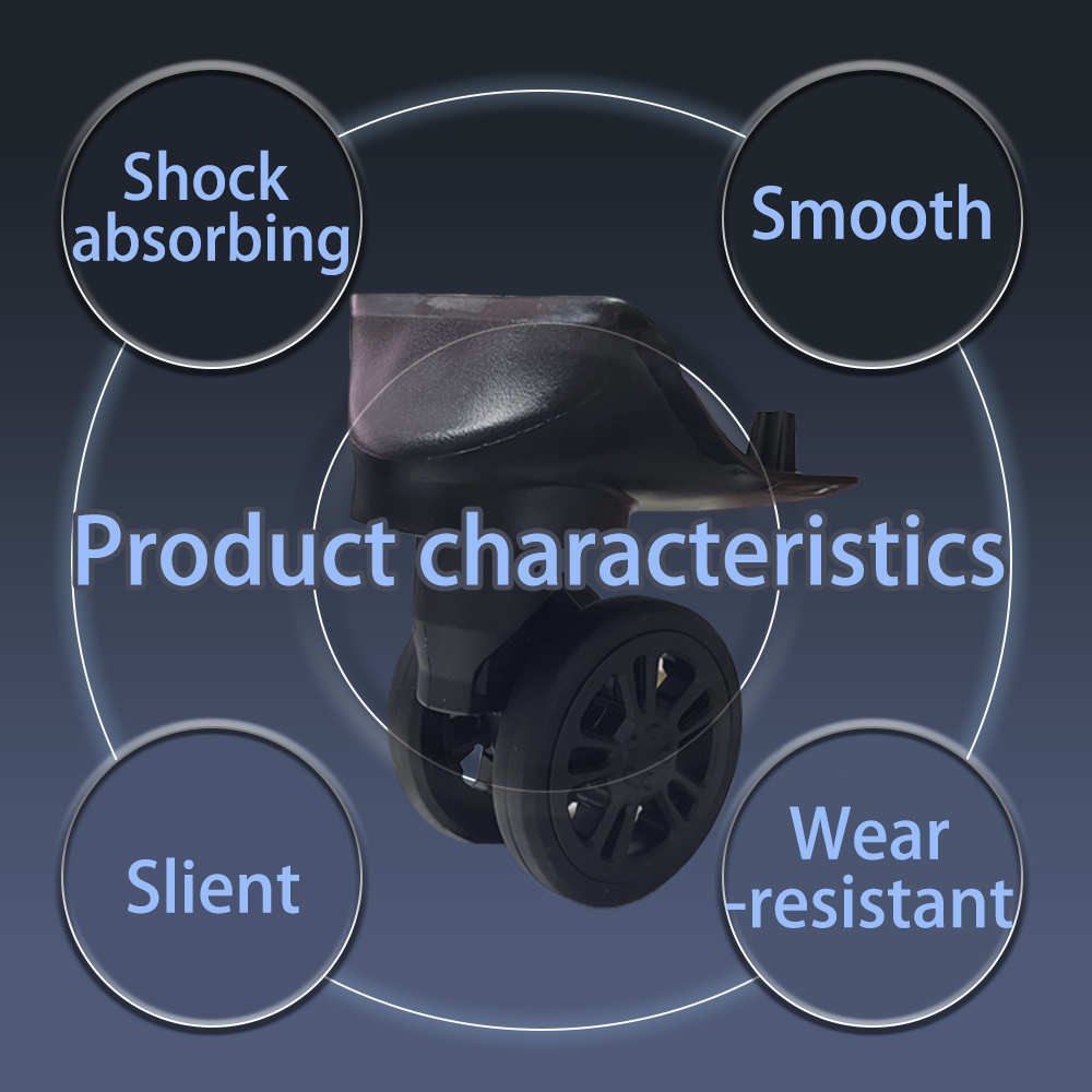 Suitable For HINOMOTO HRD02 Un - Silent Replacement Luggage Wheels review and price