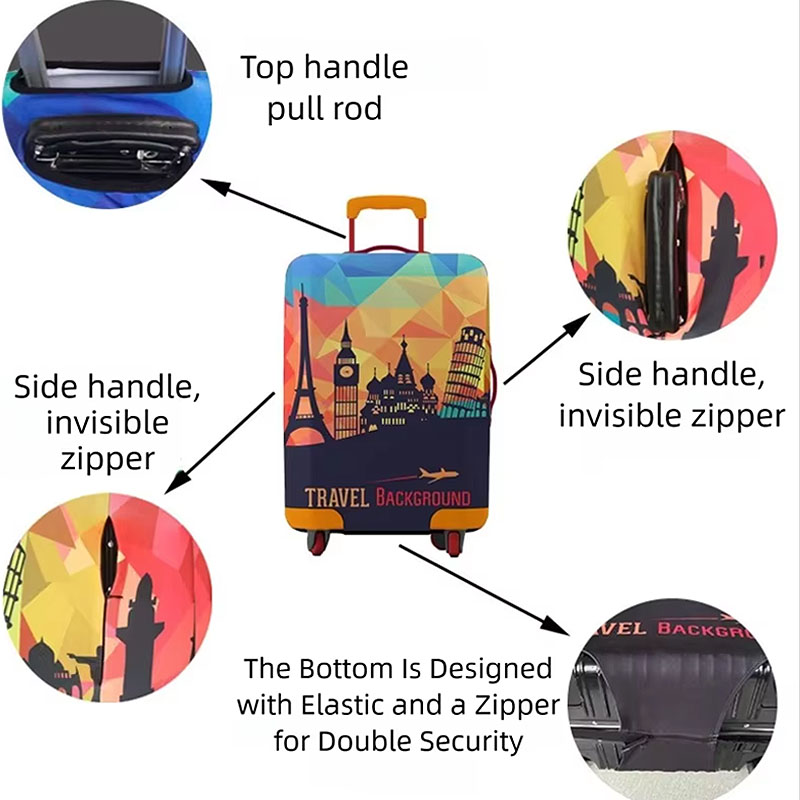 New Travel Suitcases Protector - Waterproof Suitcase Cover Protector review and price