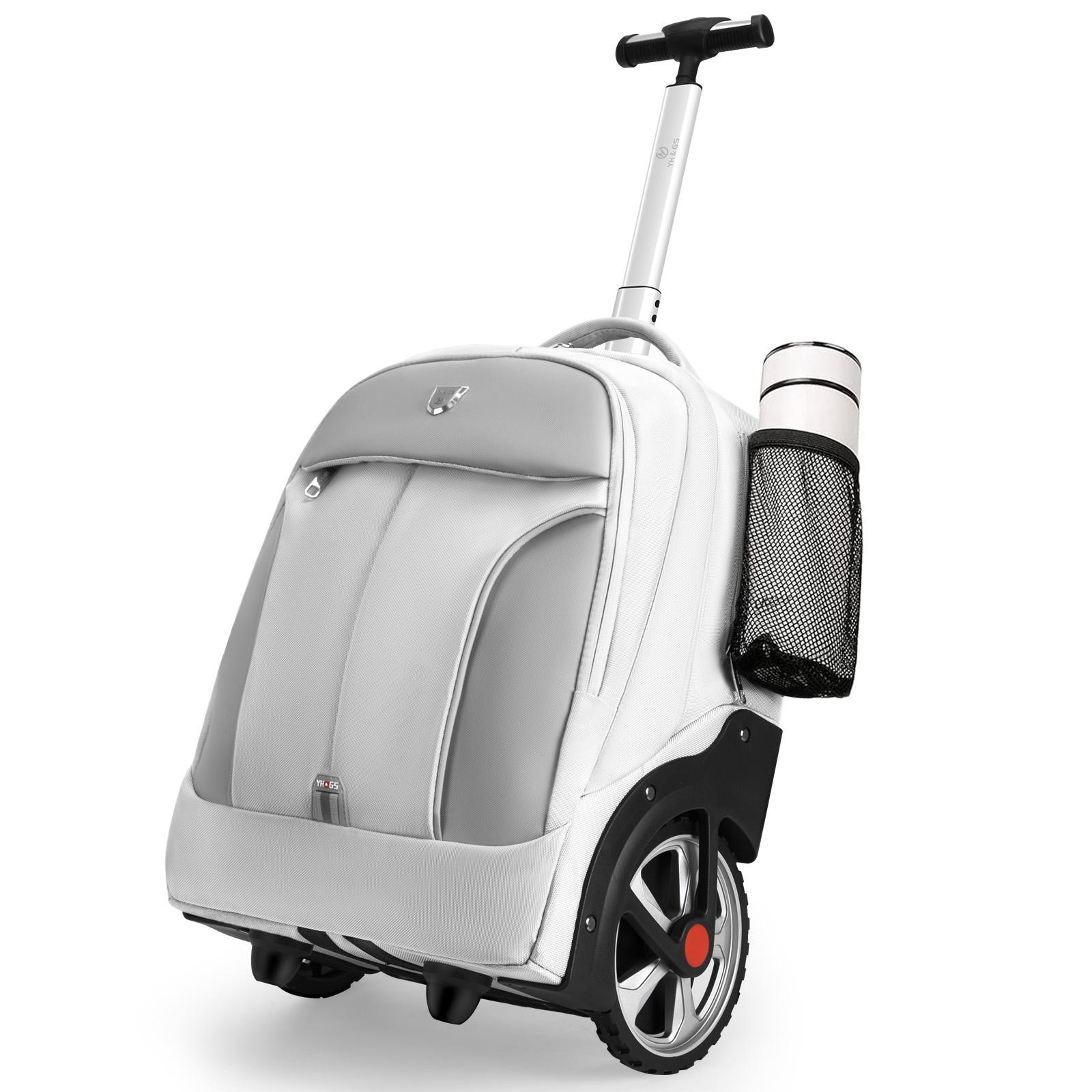 Rolling Luggage Backpack With  - Foldable Rolling Luggage Bag review and price