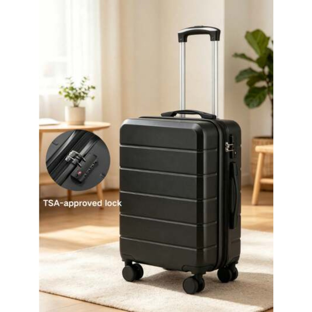 20 Inch Expandable ABS Hardsid - Cabin Size Lightweight Travel Trolley review and price