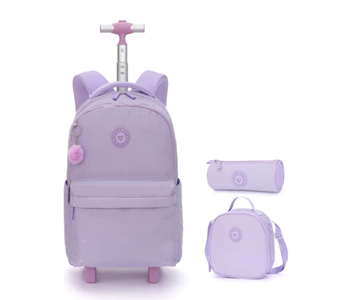18 inch School Wheeled backpac - Foldable Rolling Luggage Bag review and price