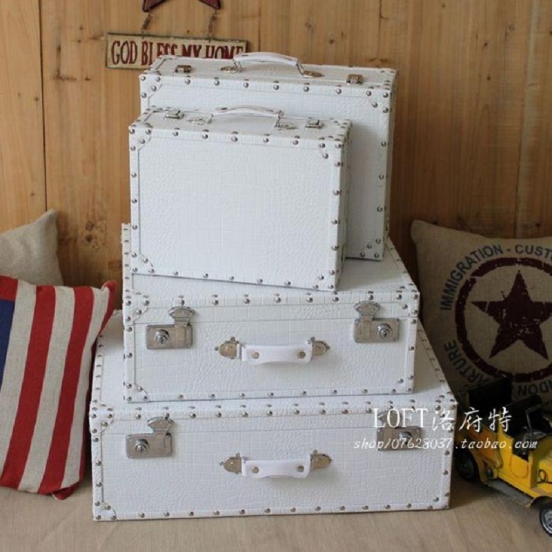 Crocodile Leather Pattern Trav - Retro Vintage Trunk Suitcase review and price