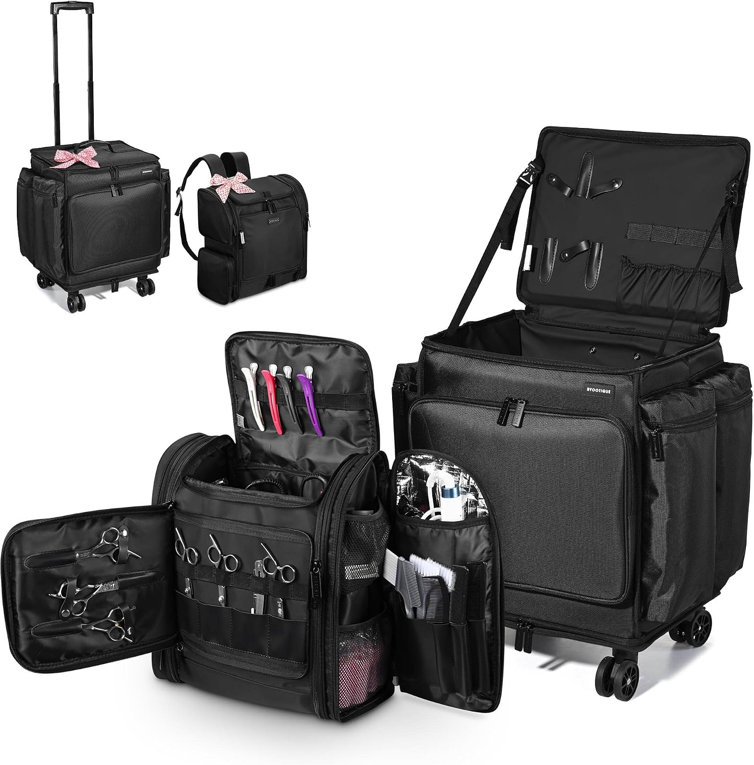 Soft Sided Rolling Makeup Trai - Backpacks review and price