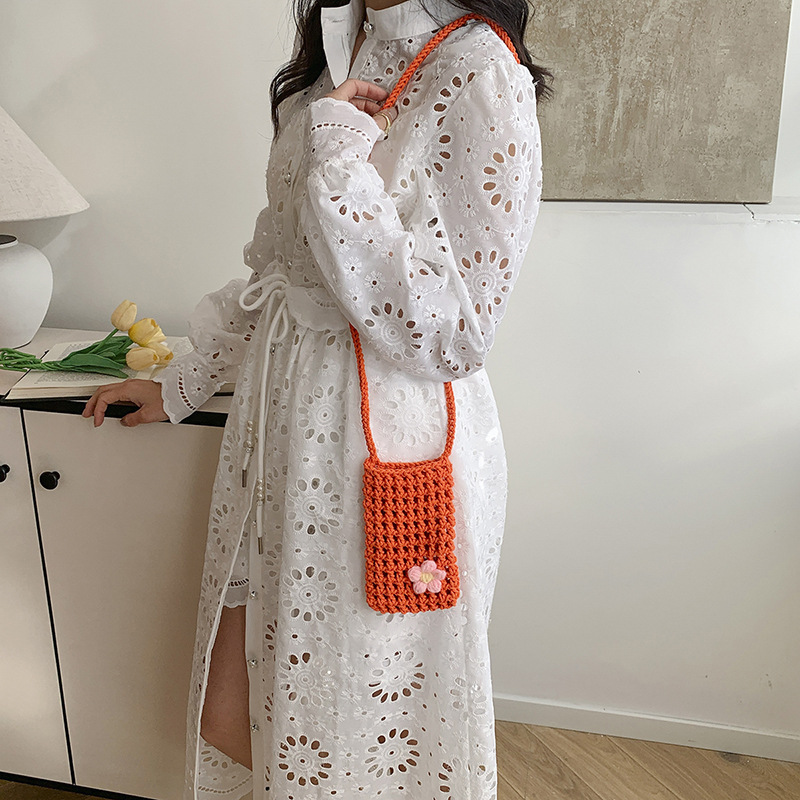 1pcs New Hollow Knitting Multi - Handbags review and price