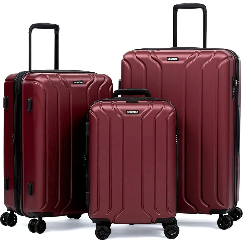 Expandable Spinner Luggage Set - Expandable Hard Shell Luggage Set review and price