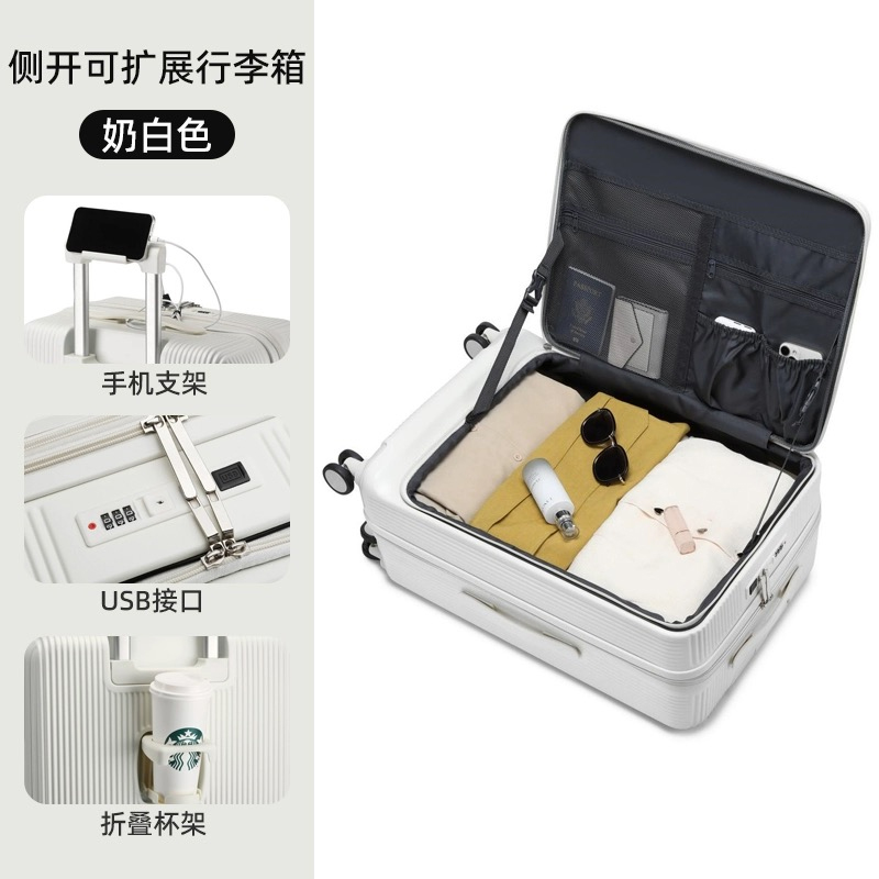 Hot!New 20/22/24/26/28 inch wo - Front Opening Laptop Luggage 24 Inch review and price