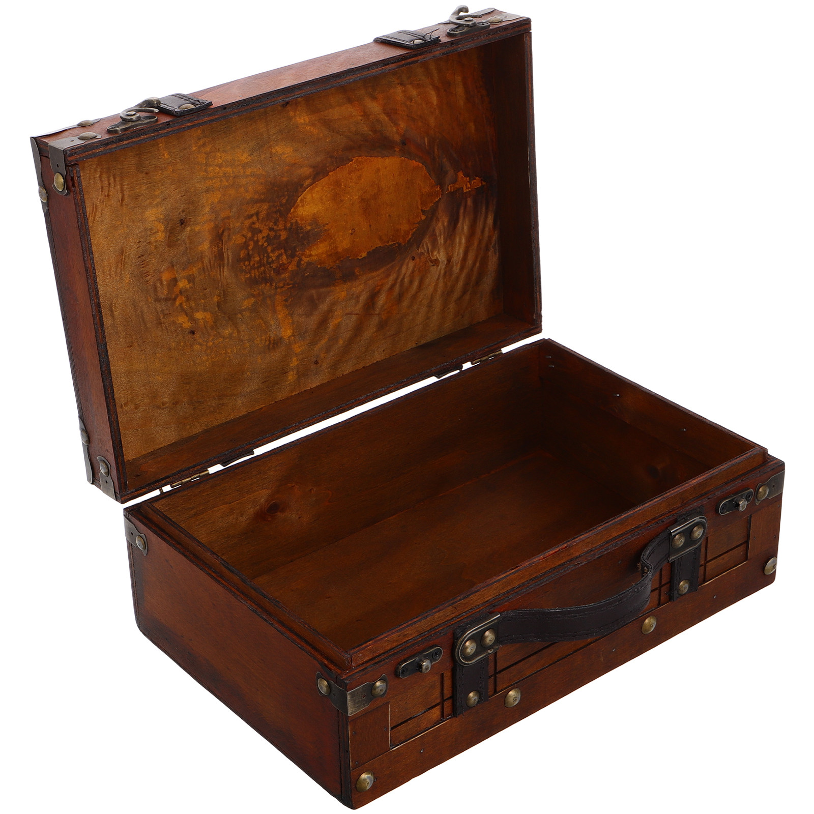 Retro Vintage Wooden Storage B - Retro Vintage Trunk Suitcase review and price
