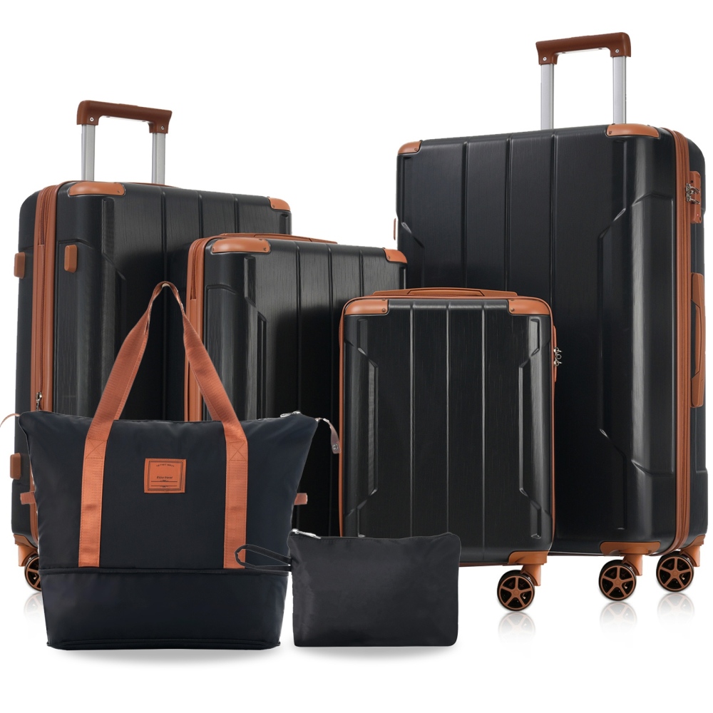 Hardshell Luggage Sets 6 Piece - Expandable Hard Shell Luggage Set review and price