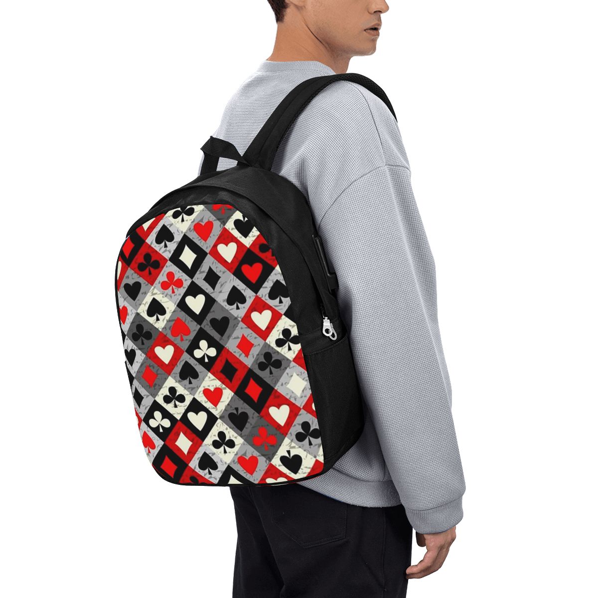 Playing Cards Poker Print Back - Travel Bags review and price