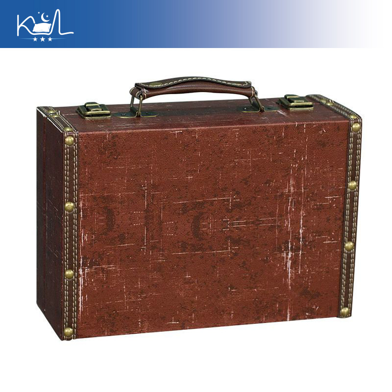 Vintage Red Decorative Suitcas - Retro Vintage Trunk Suitcase review and price