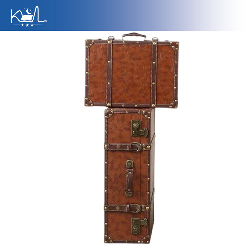 Vintage Brown Decorative Suitc - Retro Vintage Trunk Suitcase review and price