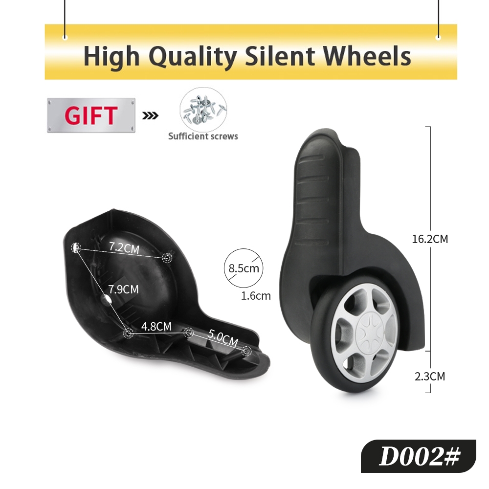 Luggage Fixed High Quality Cas - Silent Replacement Luggage Wheels review and price