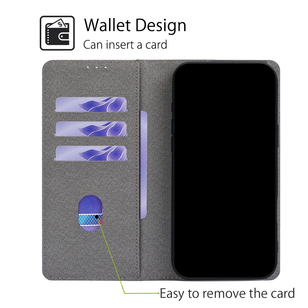 Painted Magnetic Flip Leather  - Wallets review and price