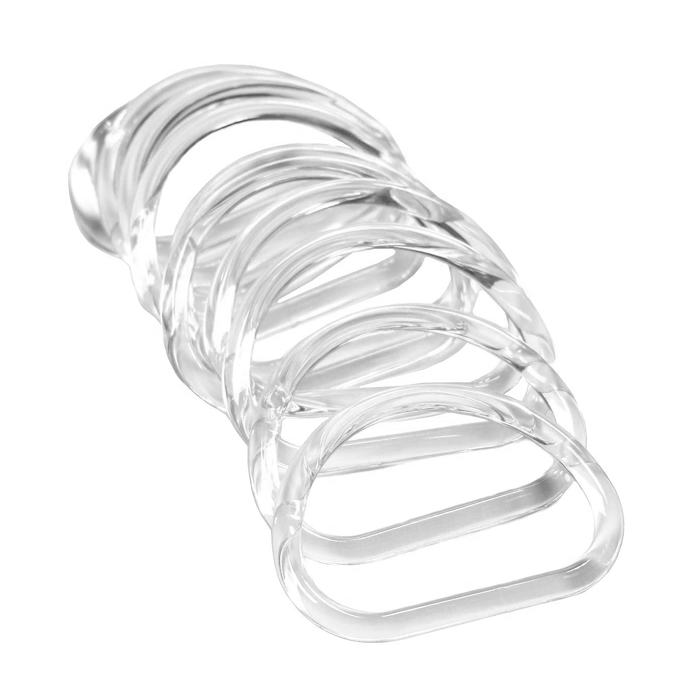 ABQR 10Pcs Transparent Bag Han - Handbags review and price