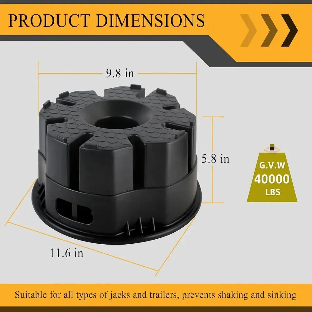 RV Trailer Jack Block with Bag - Travel Bags review and price