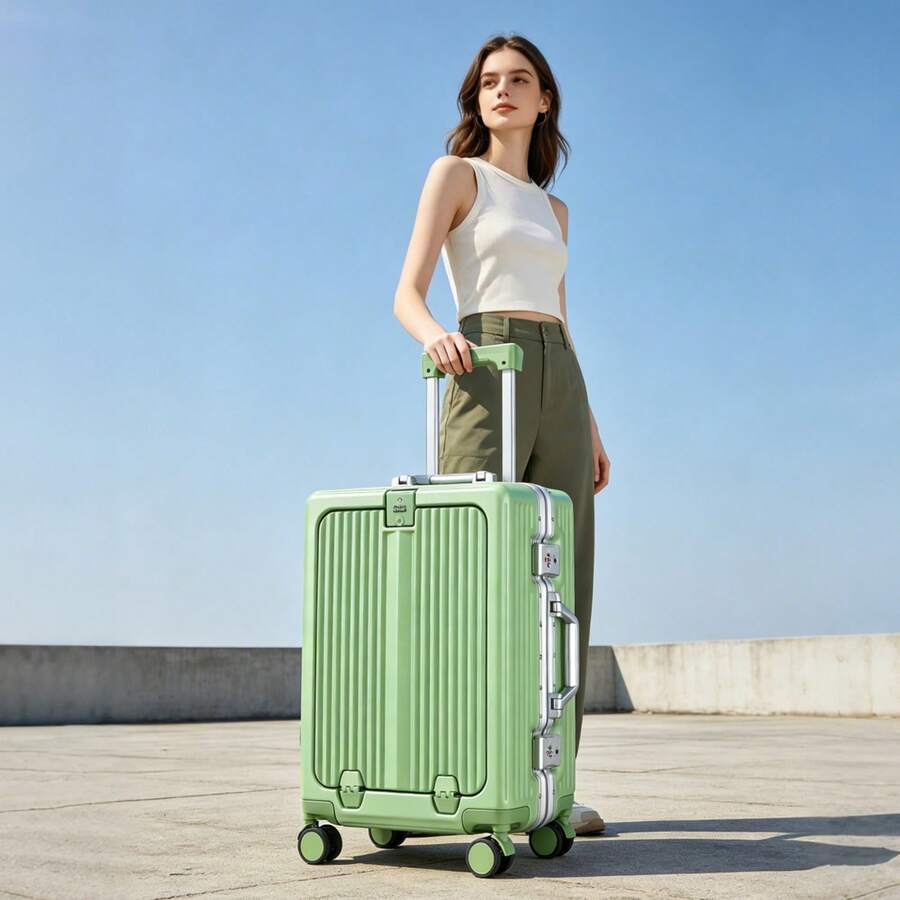 Tidal flash 20/24 Inch Front O - Front Opening Laptop Luggage 24 Inch review and price