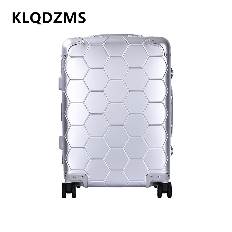 KLQDZMS Cabin Suitcase All Alu - Spinner Wheel Rolling Suitcase 20 Inch review and price
