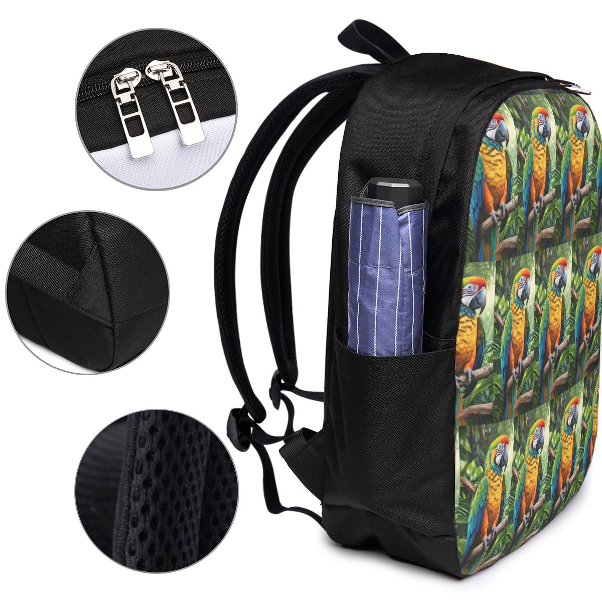 Cute Macaw Parrots Backpack Tr - Travel Bags review and price