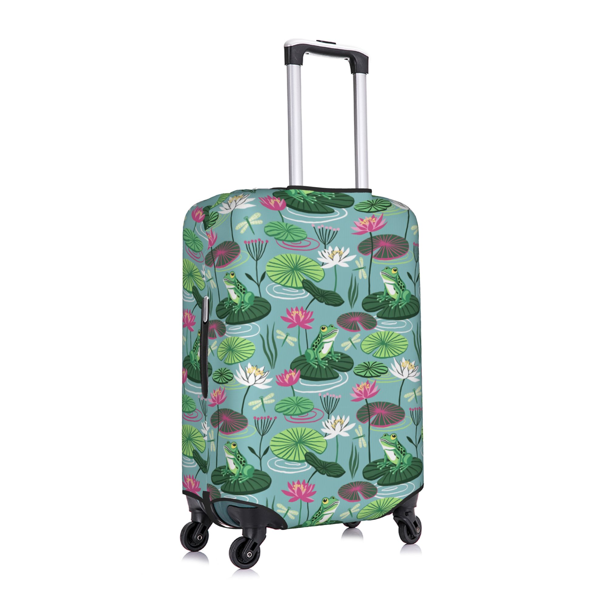 Frogs and water lilies Travel  - Waterproof Suitcase Cover Protector review and price
