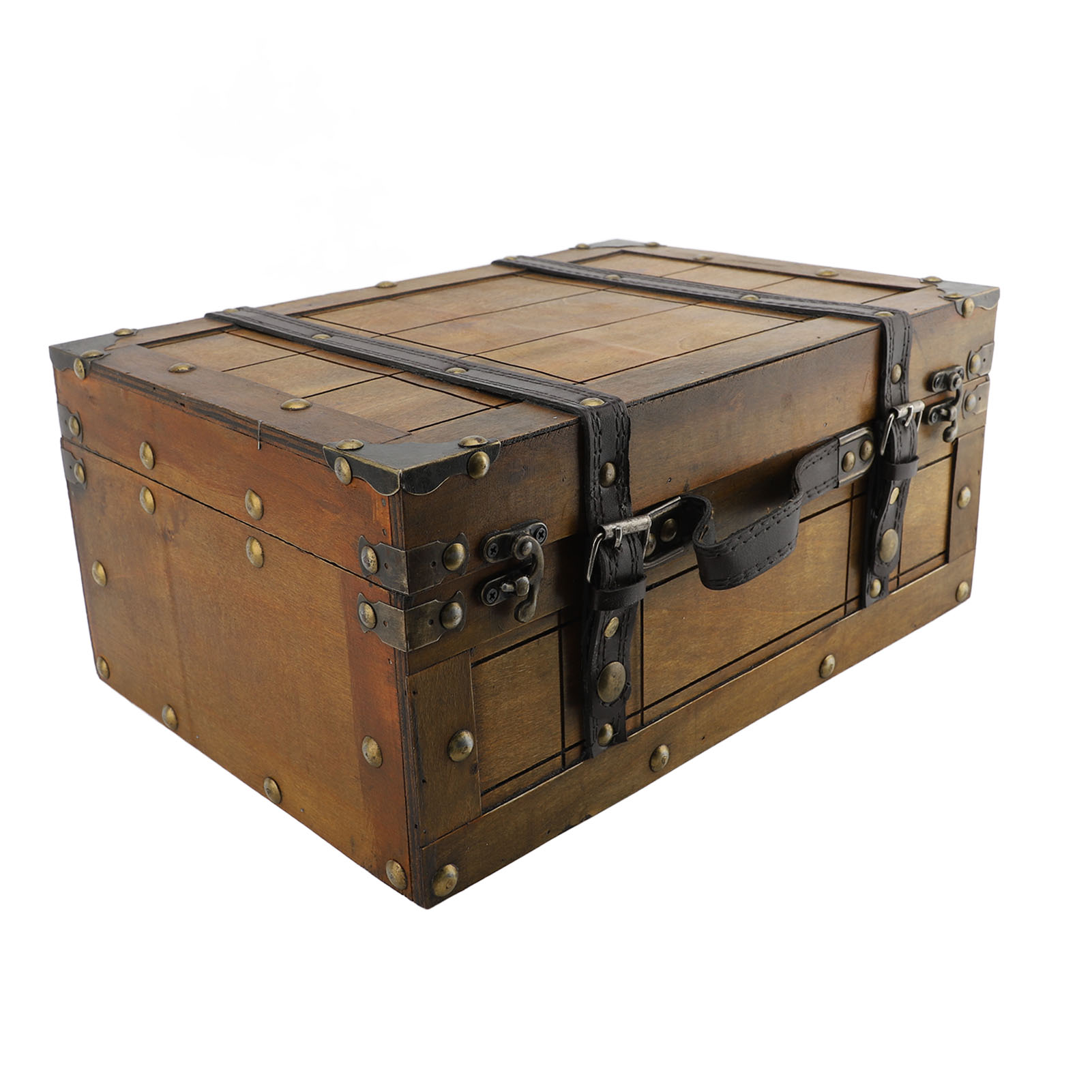 Retro Suitcase Synthetic Wood  - Retro Vintage Trunk Suitcase review and price