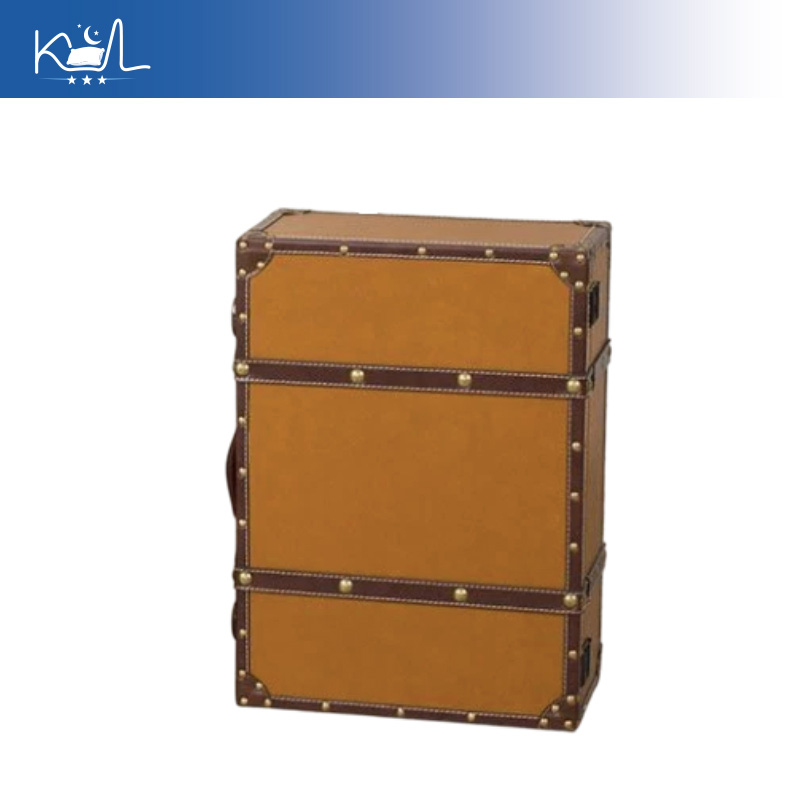 Vintage Orange Decorative Suit - Retro Vintage Trunk Suitcase review and price