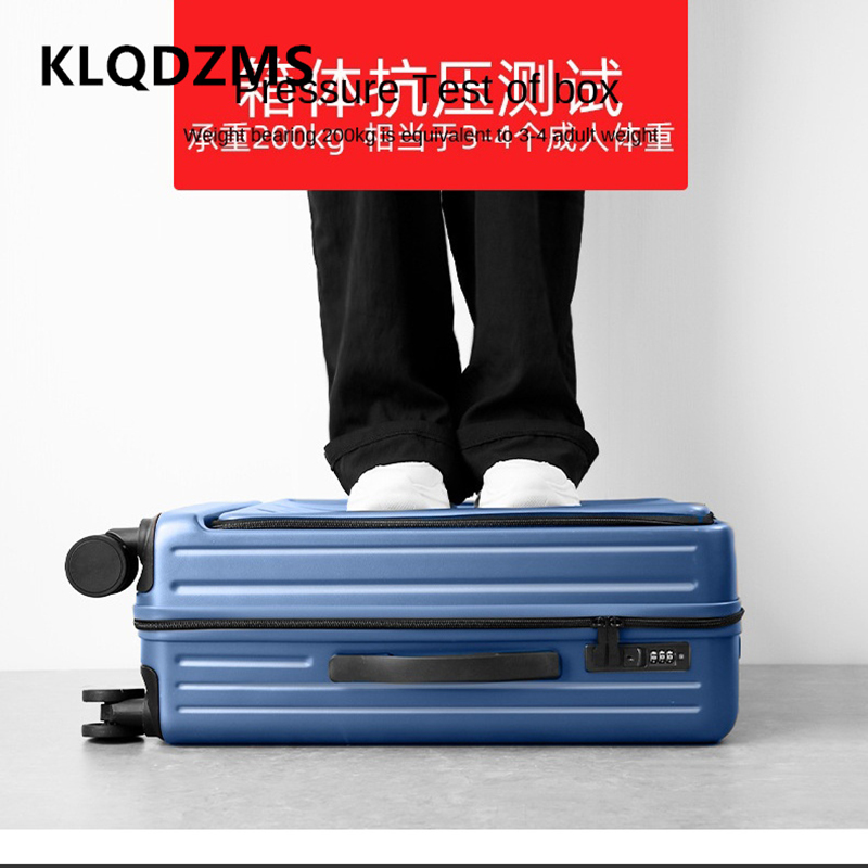 KLQDZMS 20 Inch Charging Suitc - Front Opening Laptop Luggage 24 Inch review and price