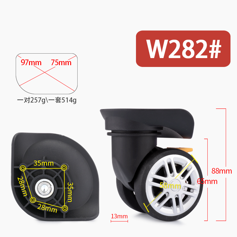 For 41Z# Luggage Spinner Wheel - Silent Replacement Luggage Wheels review and price