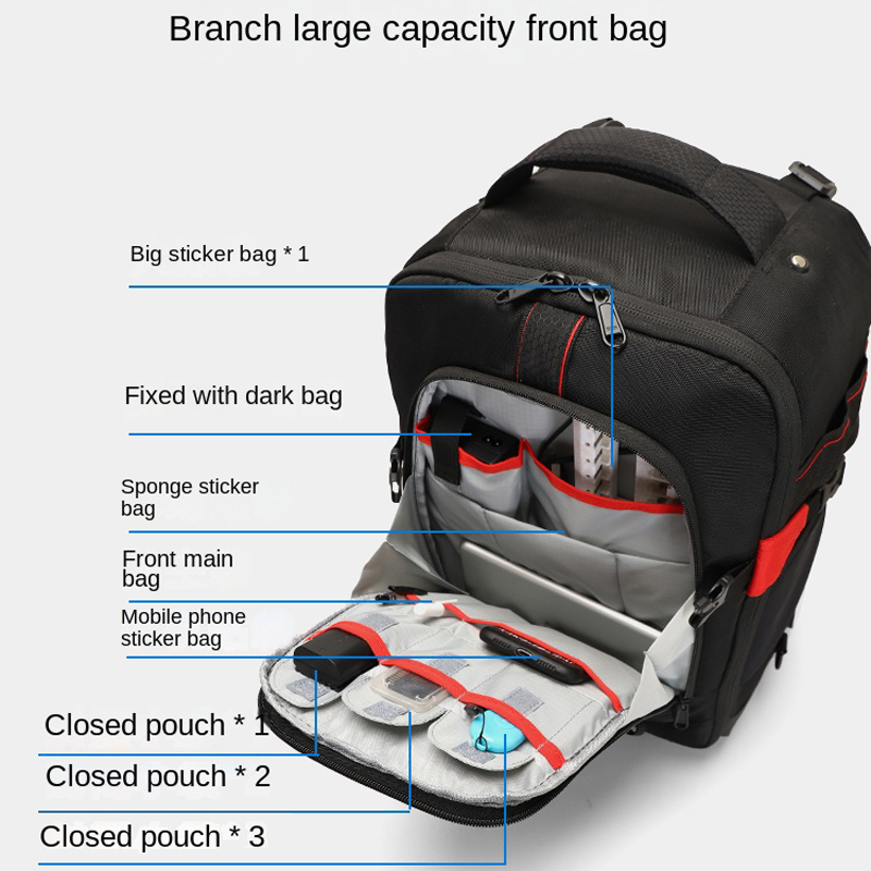 Trolley Photography Backpack P - Foldable Rolling Luggage Bag review and price